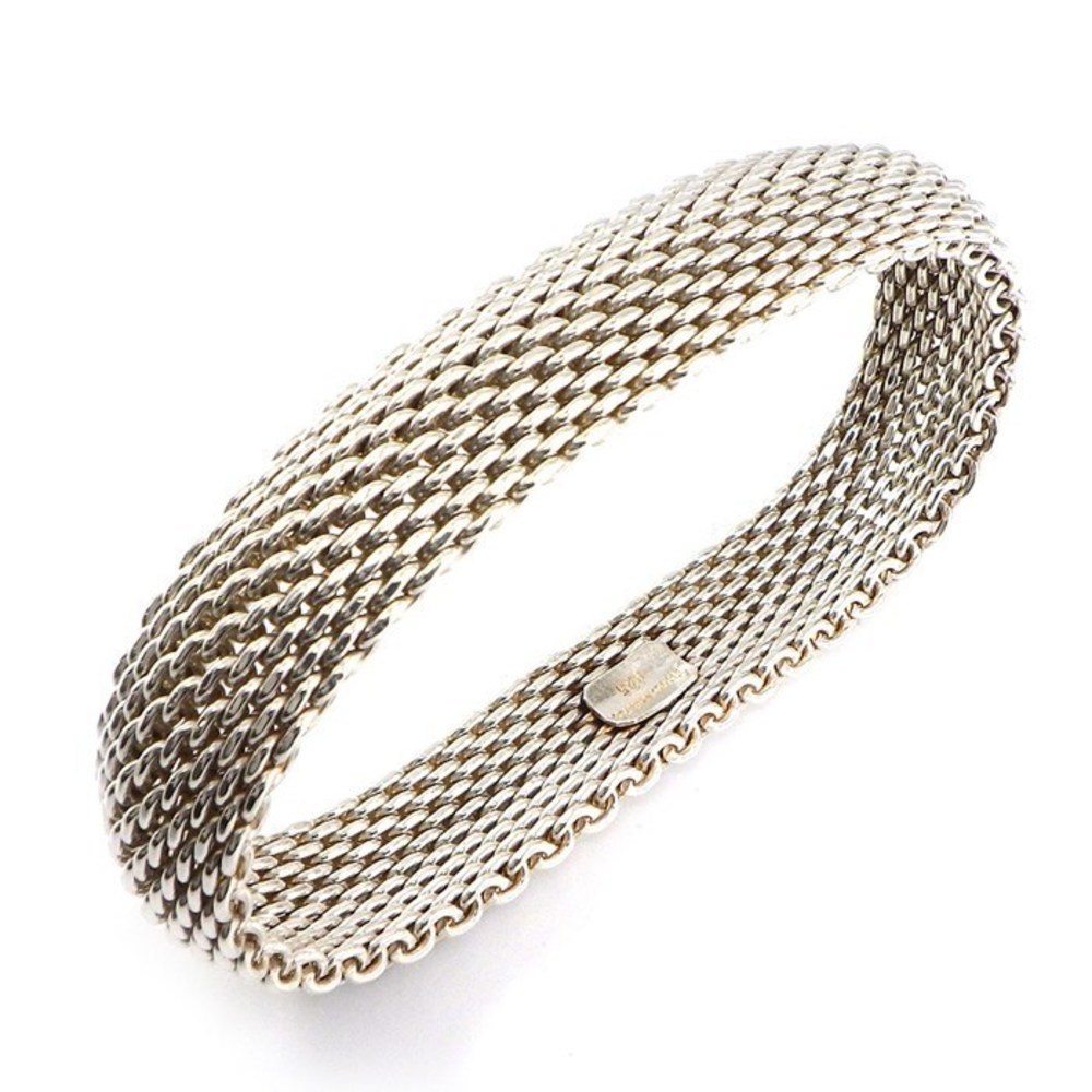 Tiffany Bangle Somerset Mesh Silver